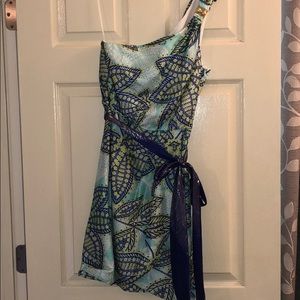 One shouldered dress!